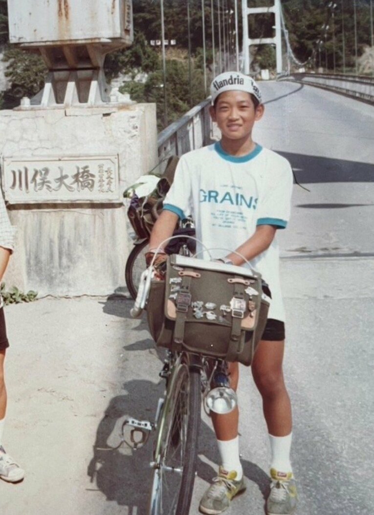 当時中学生の神山雄一郎（写真／本人提供）