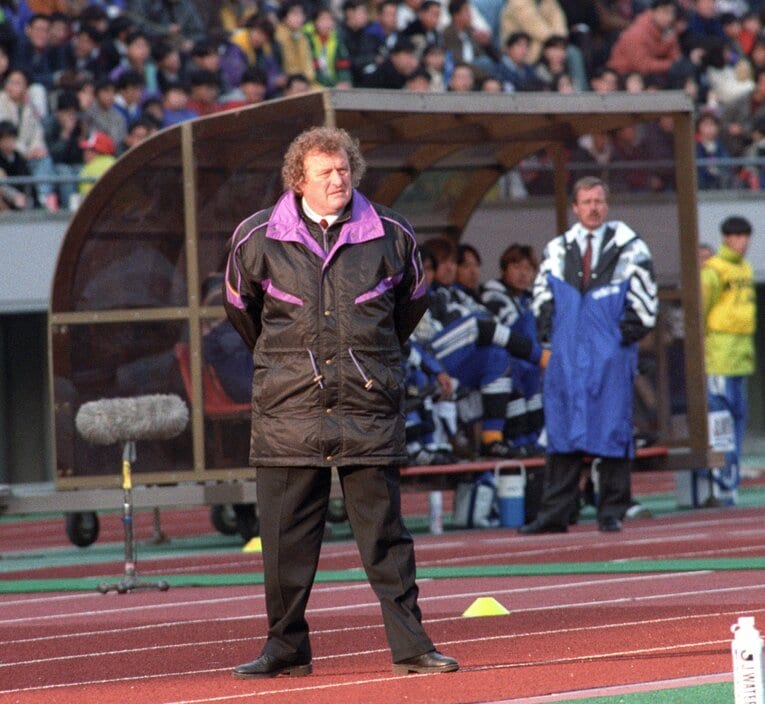 サンフレッチェ広島監督時代のビム・ヤンセン氏　©NIKKAN SPORTS／AFLO