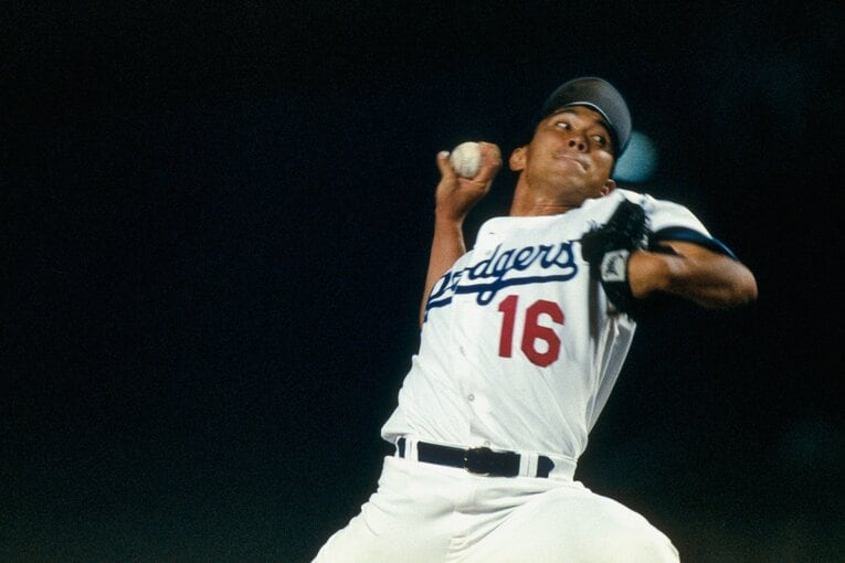 アメリカで一大旋風を巻き起こした野茂　©Kazuaki Nishiyama