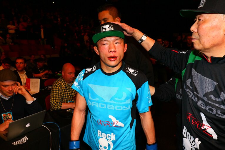 試合後の堀口恭司　©Susumu Nagao