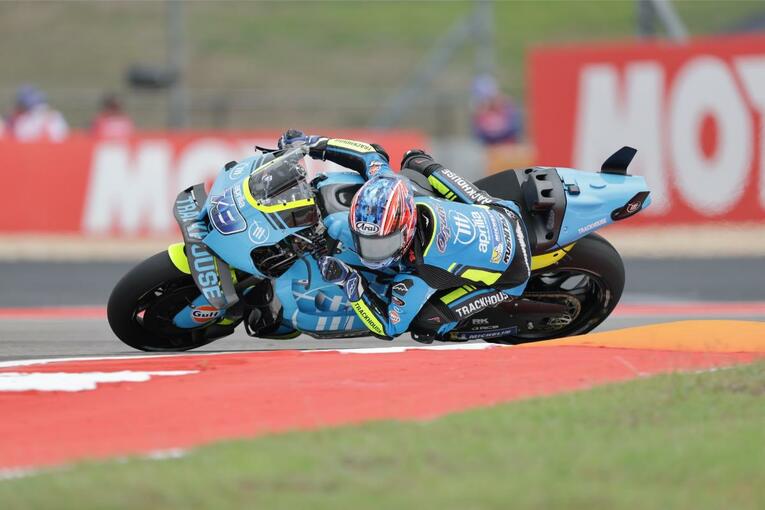 アメリカズGPでの小椋の走り　©Satoshi Endo