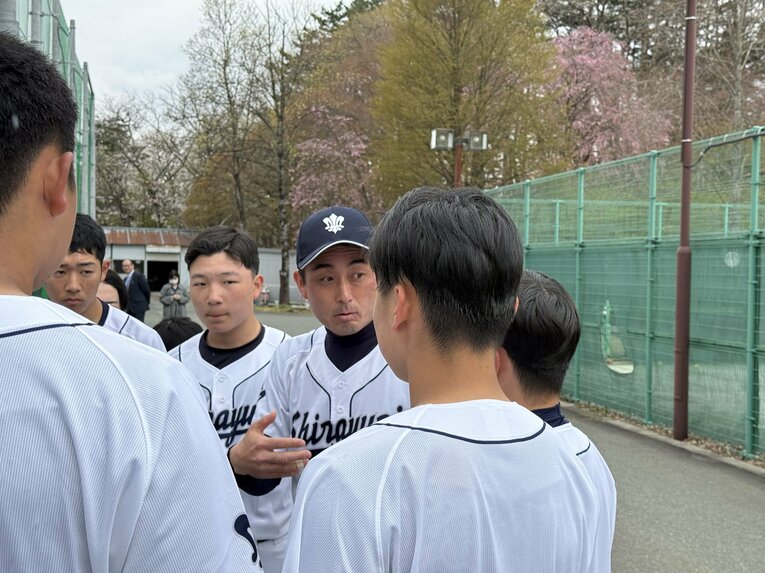 【盛岡白百合学園】野球部の様子　©Yuji Yanagawa