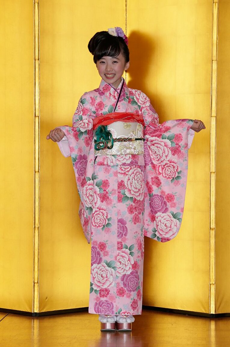 本田望結 ／ photograph by Tadashi Shirasawa