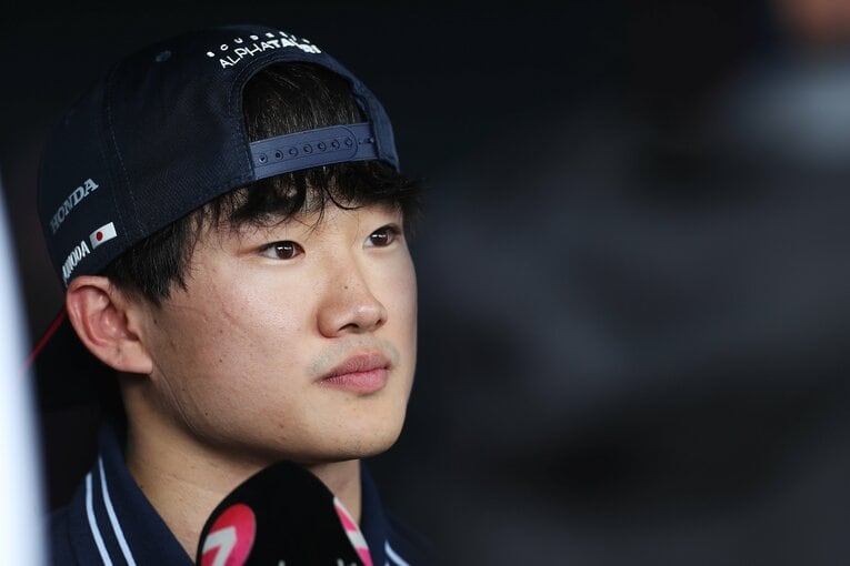 イギリスGPの角田裕毅　©Getty Images / Red Bull Content Pool