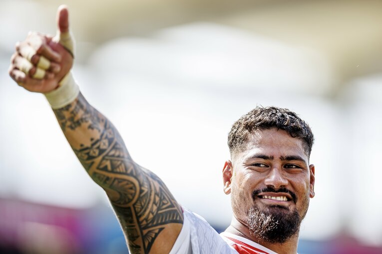 アマト・ファカタヴァ（2023年ラグビーW杯チリ戦）©︎Kiichi Matsumoto