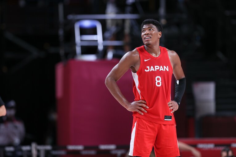 日本代表として東京五輪を戦った八村は、その後“個人的な理由”で長期離脱に入っていた　©JMPA