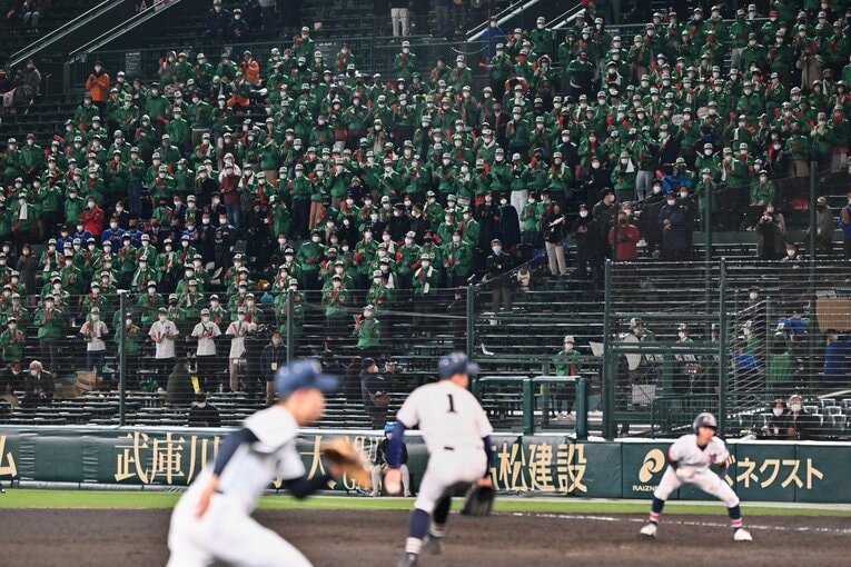 甲子園の只見アルプス　©Hideki Sugiyama