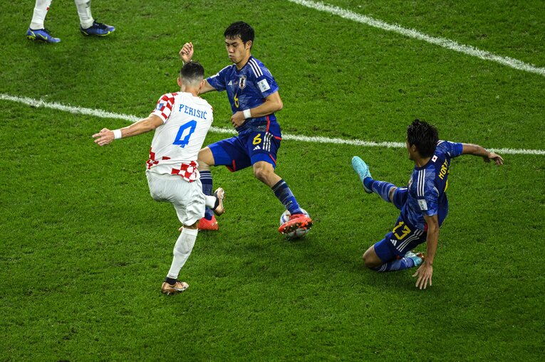 2022年カタールW杯 クロアチア戦　©︎Takuya Sugiyama／JMPA