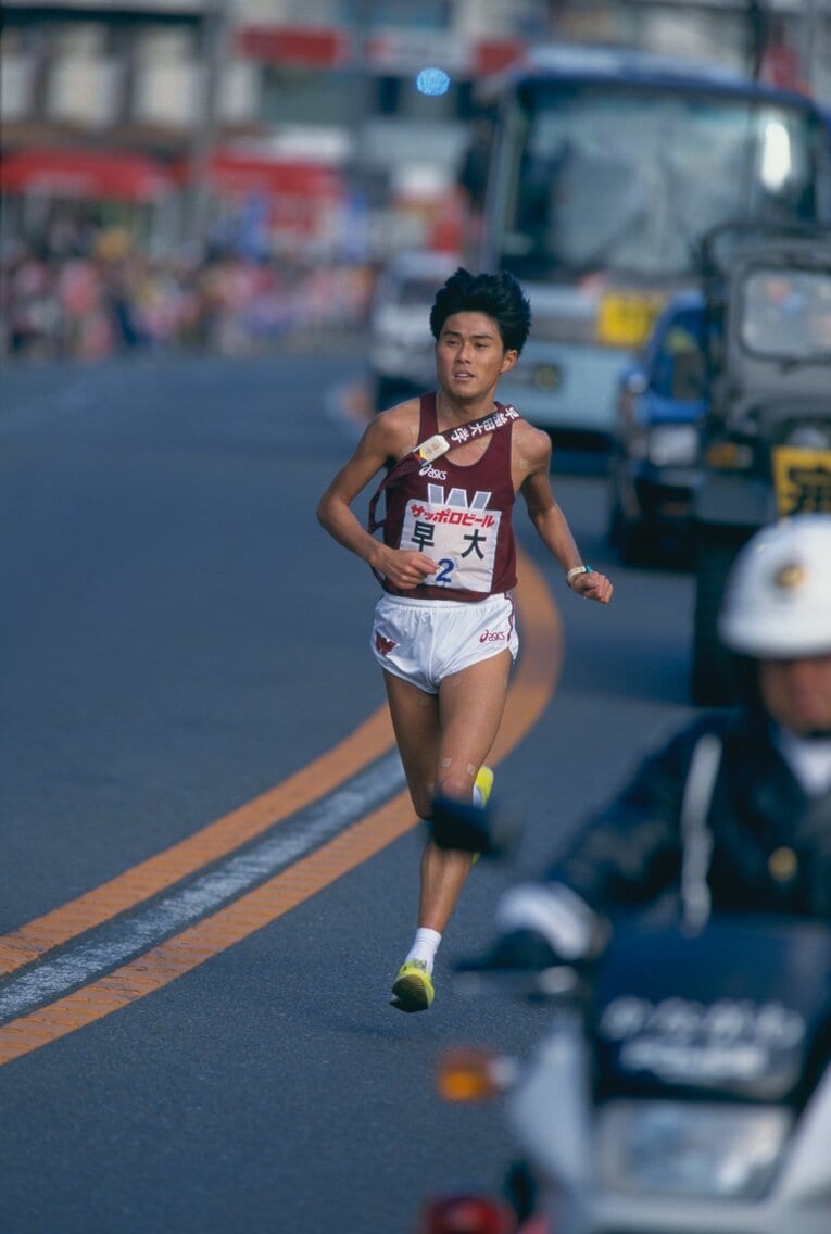 「世界レベルの学生ランナー」といえば…の渡辺康幸　©BUNGEISHUNJU