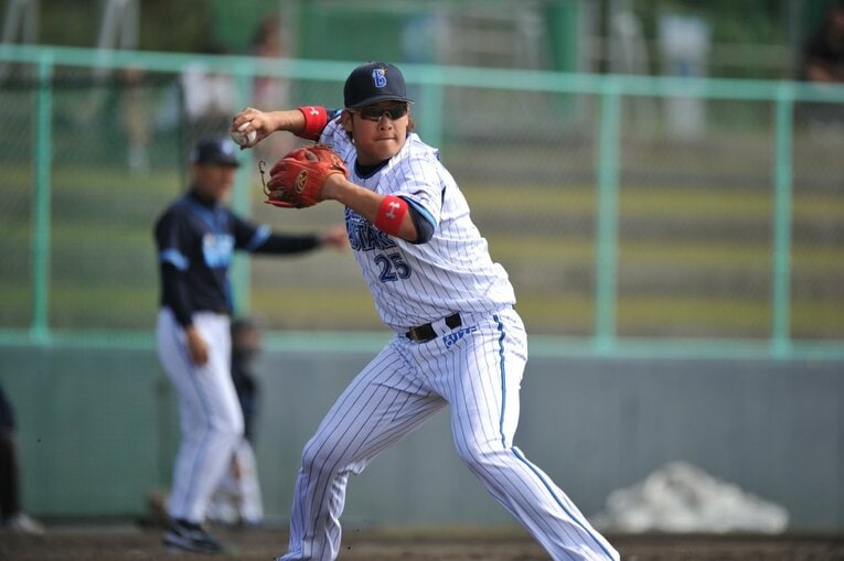 2012年、当時20歳の筒香　©Hideki Sugiyama