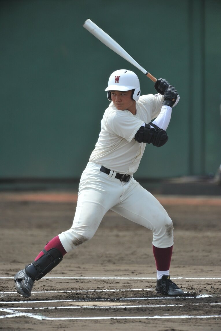 清宮幸太郎の早稲田実業3年時　©BUNGEISHUNJU