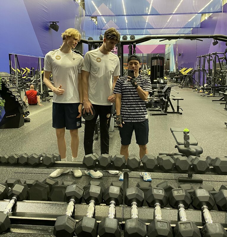 昨季はフィランドリーグでプレーした野瀬将平。所属したサヴォバレーではカップ戦優勝に貢献（写真／本人提供）