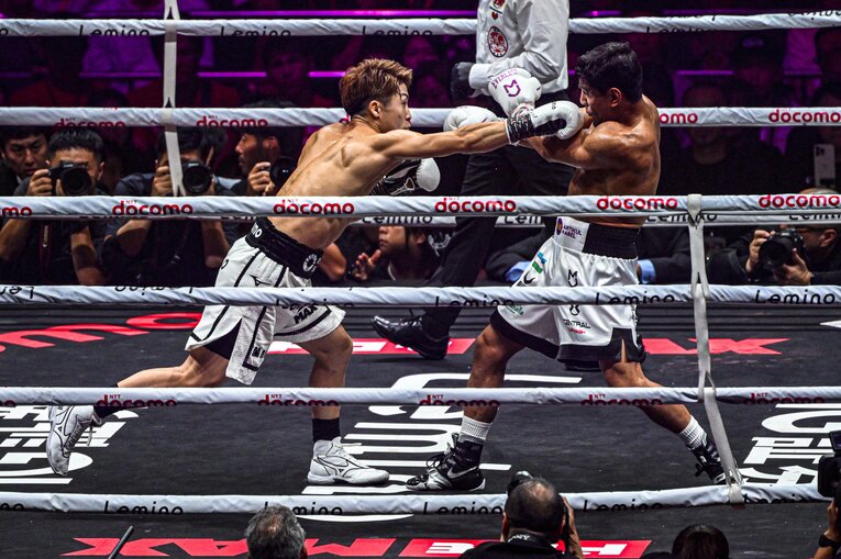 井上尚弥vs.ムロジョン・アフマダリエフ。9月14日、IGアリーナ　©Takuya Sugiyama