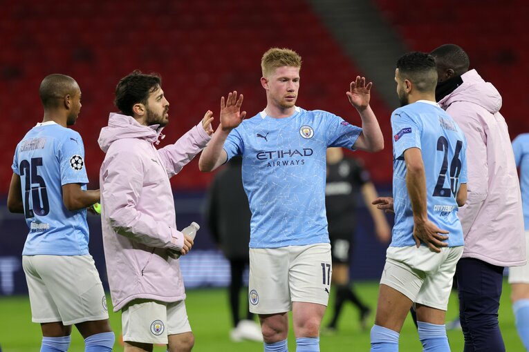 ファーガソン時代のユナイテッド同様、ペップのチームもまた精神面の強さが印象的だ ©Getty Images