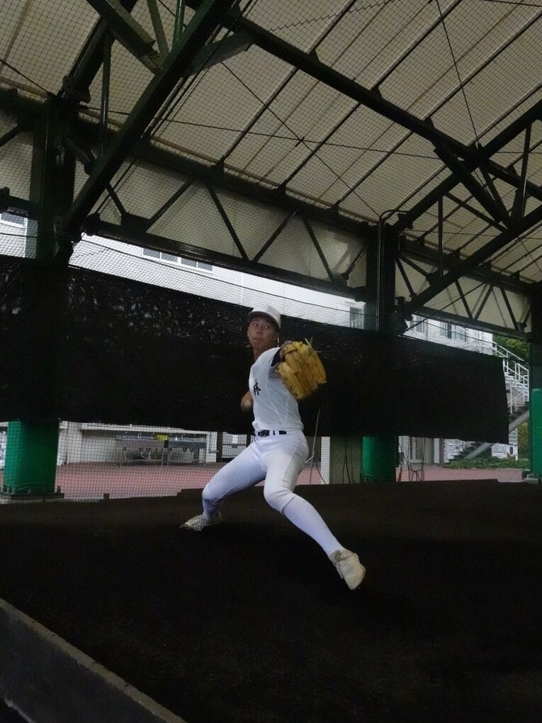 【172cmの逸材1年生】北海道から大阪学院大高にやってきた林将輝　©Yuji Yanagawa