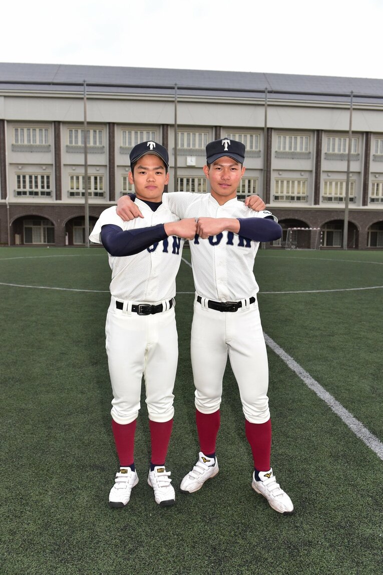 大阪桐蔭1年時　©Sankei Shimbun