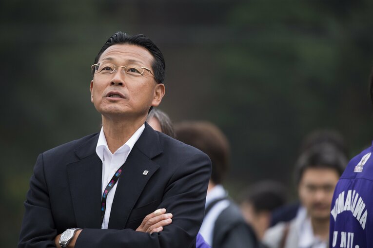 駒大・大八木弘明監督　©Asami Enomoto