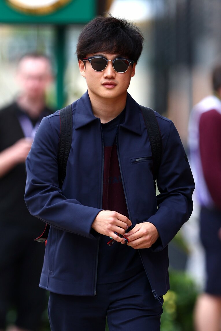 イギリスGPの角田裕毅　©Red Bull Content Pool