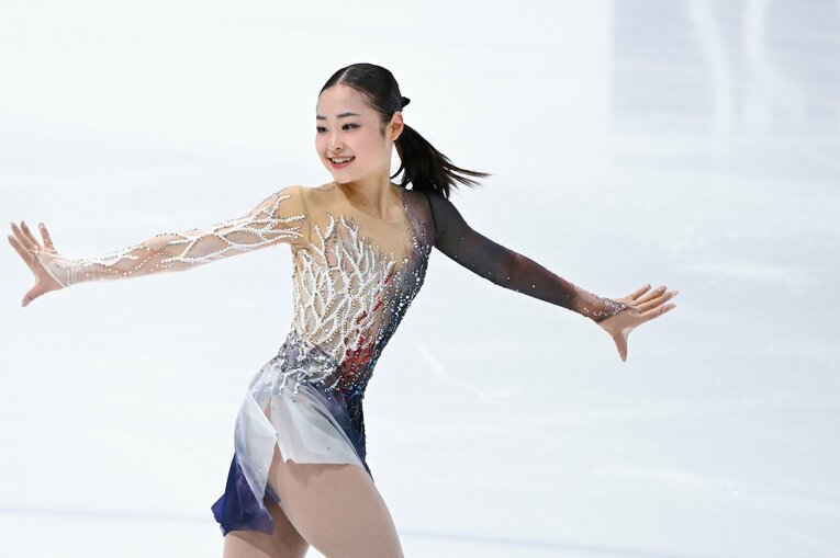 木下グループ杯、島田麻央のSP演技　©️Asami Enomoto