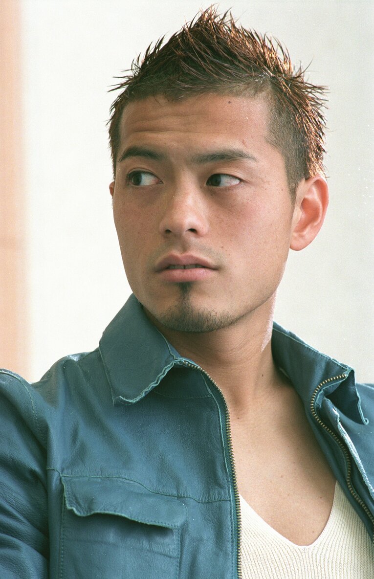 ベッカムヘア時代もあった　(C)Takashi Shimizu