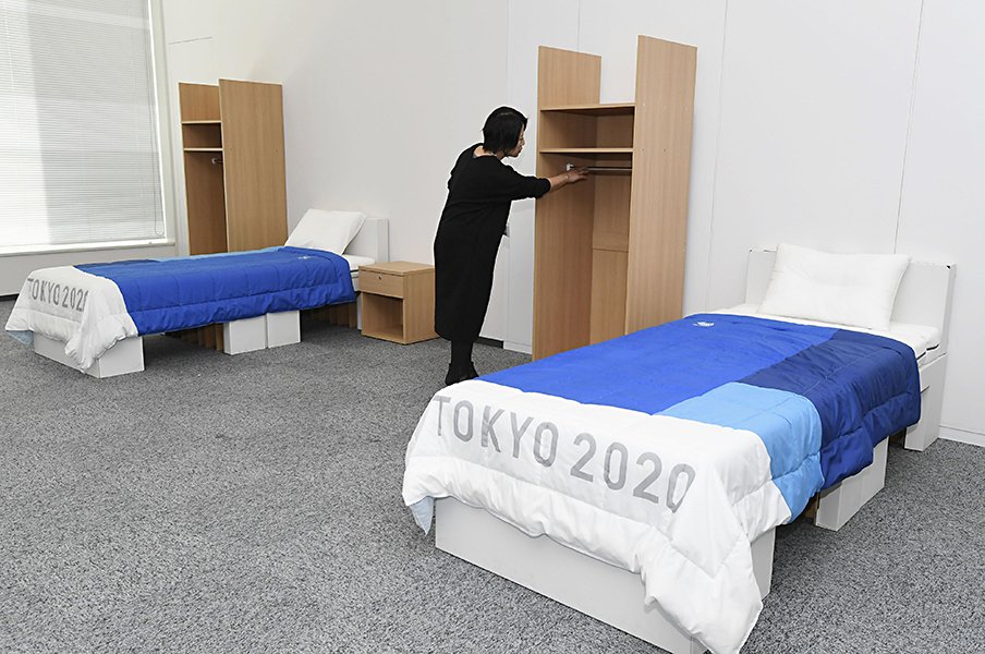 部屋が足りなすぎて訴えられるかも…東京オリンピックの「ここが危ない」4つの感染リスク<Number Web> photograph by KYODO