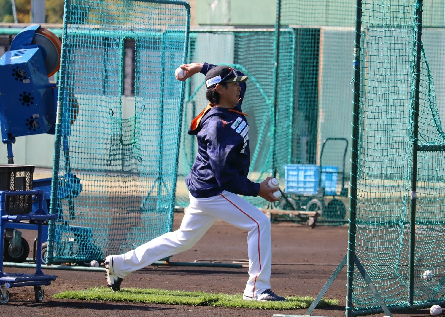 バッピをつとめる武田勝監督 ©Kou Hiroo