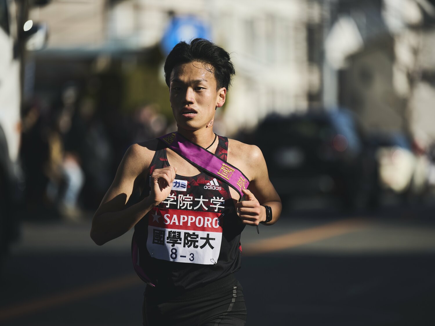 今年も3区を走った山本は悔いの残る結果となった　©Yuki Suenaga