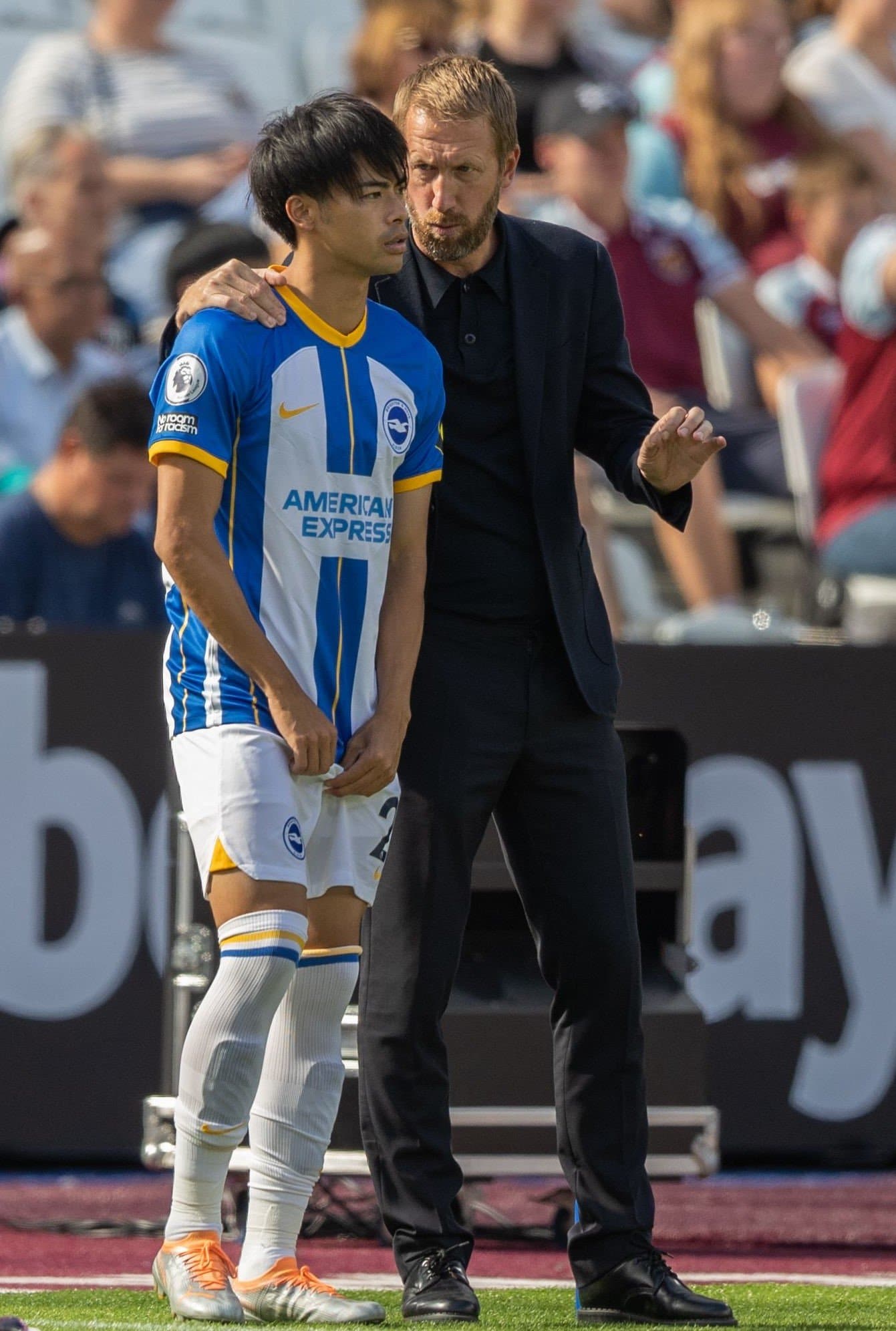 2019～2022年までブライトンを指揮したグレアム・ポッター氏　©AFLO