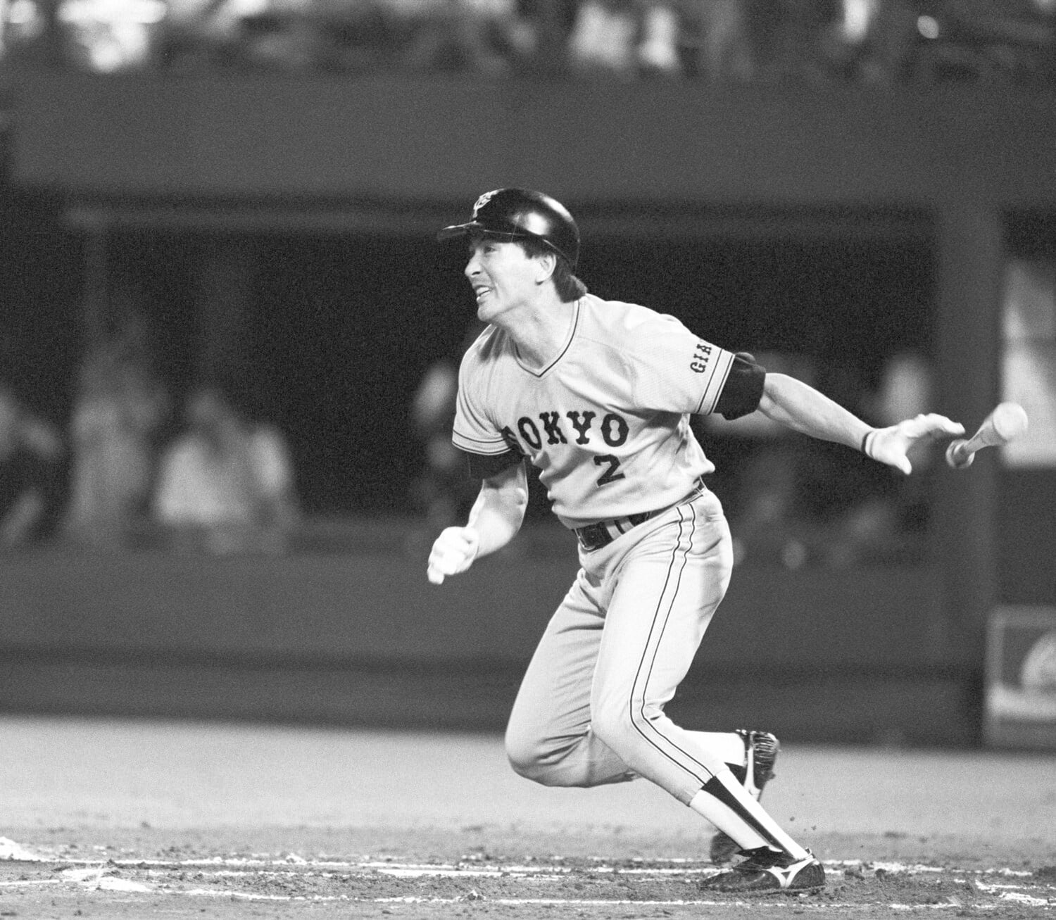 藤田監督からベテランの経験をかわれていた簑田(1989年) ©︎JIJI PRESS