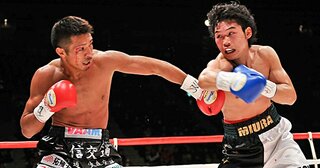 三浦隆司の左が炸裂、内山高志がダウン。しかし見えた“勝ち筋”。