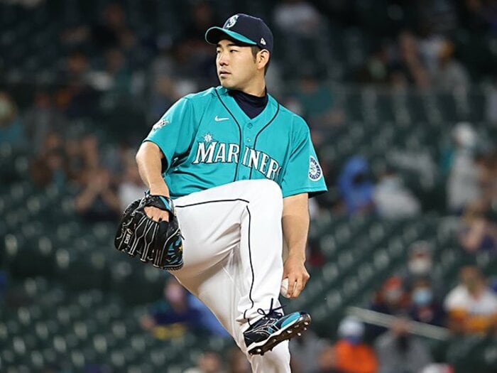 【メジャー3年目】菊池雄星の「粘り」を生む新フォーム…ヒントは“岩隈久志の立ち姿”と“モンスター井上尚弥の平行移動”？＜Number Web＞ photograph by Getty Images