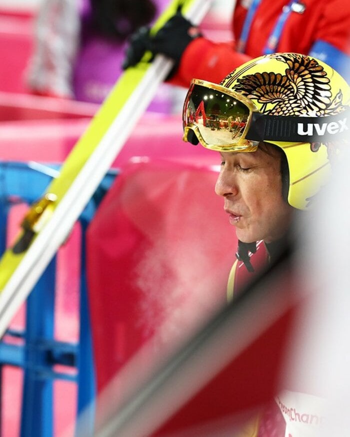 葛西でも「気持ちがひるんじゃう」。平昌ジャンプ台は、やはり酷すぎる。＜Number Web＞ photograph by Ryosuke Menju/JMPA