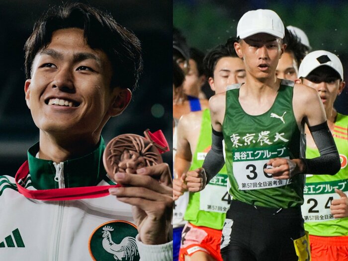 「この舞台に戻ってこられて嬉しい」箱根予選会で“1年生が日本人No.1”あの「衝撃のルーキーイヤー」から2年…東農大・前田和摩(20歳)の復活劇<Number Web> photograph by Satoshi Wada