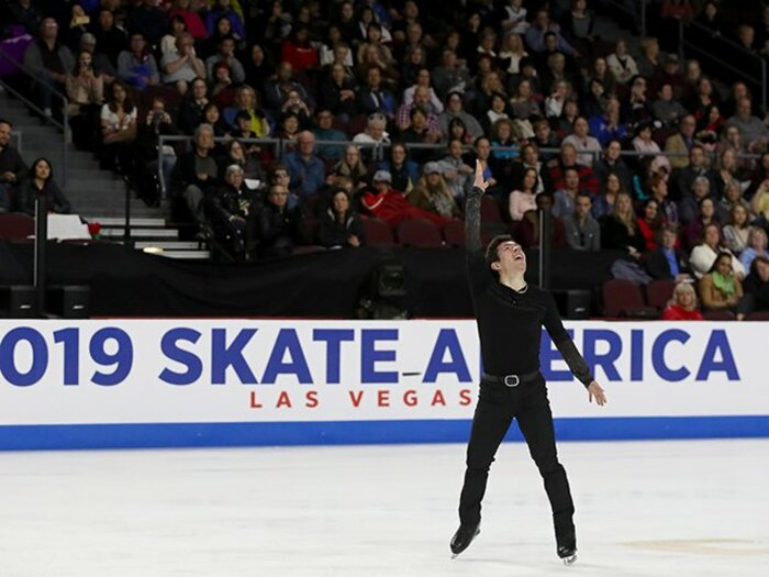 GP初戦「最後のお別れのつもりで」。弟の死に手向けたメッシングの滑り。＜Number Web＞ photograph by Christian Petersen-ISU/Getty Images