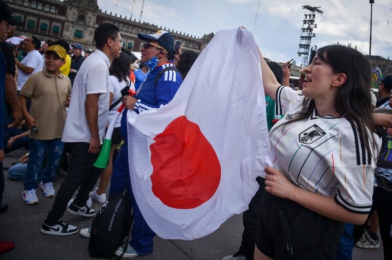 テレビに映らない日本代表vsオランダ撮影写真（写真は右に続きます）　©Getty Images