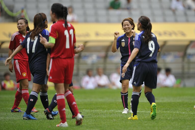 宮間あや（2013年東アジア選手権）©︎Takuya Sugiyama