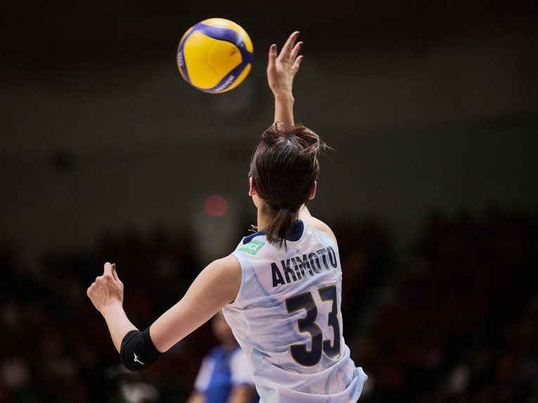 バレーボールネーションズリーグ 韓国戦　©︎Yuki Suenaga