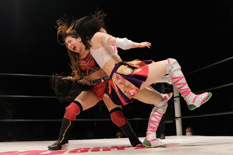 関口翔とともに臨んだタッグ王座防衛戦（9月25日）　©Norihiro Hashimoto