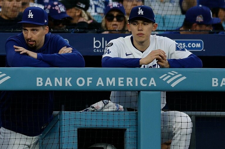 降板後の佐々木　©Getty Images