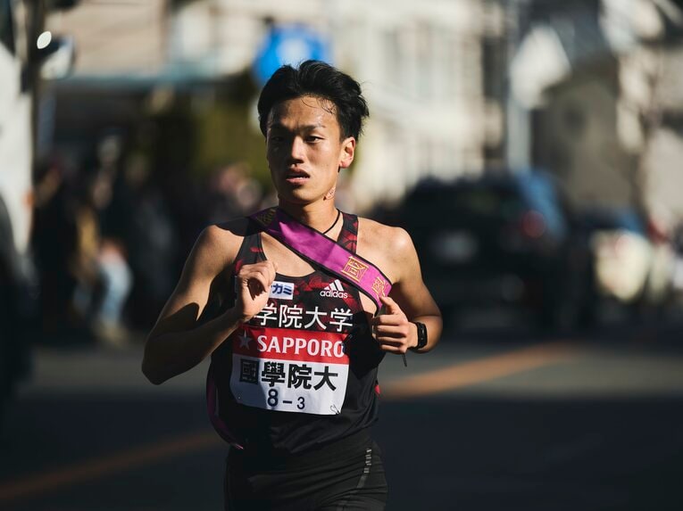 今年も3区を走った山本は悔いの残る結果となった　©Yuki Suenaga