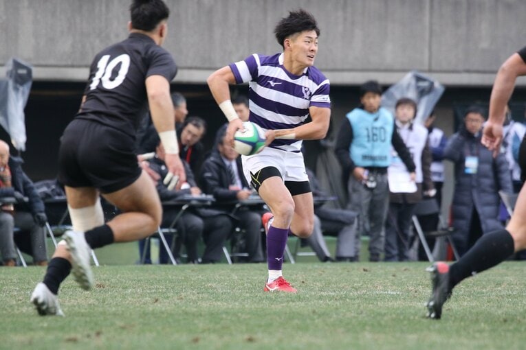 明大時代は主将も務め、2018年に大学日本一も経験　©Nobuhiko Otomo