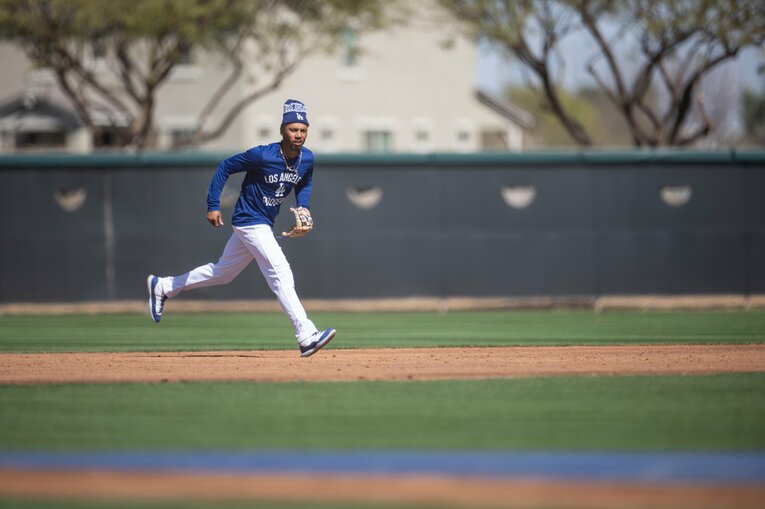 今年3月のトレーニングの様子　©︎Nanae Suzuki
