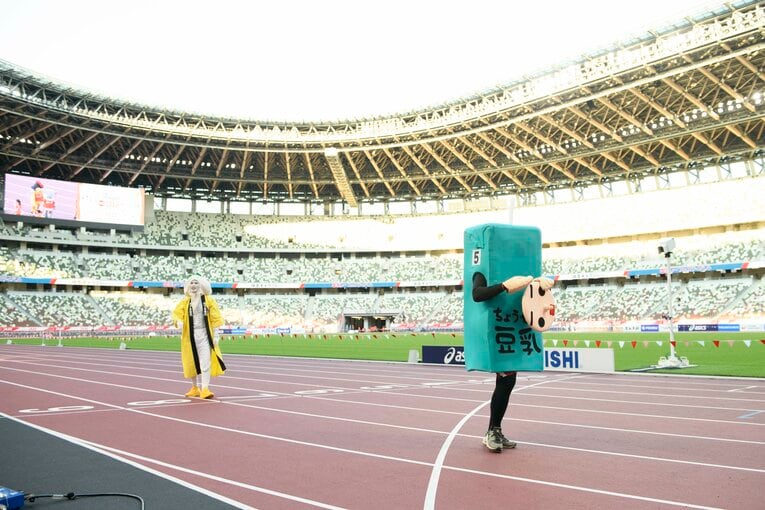 「こけちゃいました」ならぬ「取れちゃいました」　©Hirofumi Kamaya