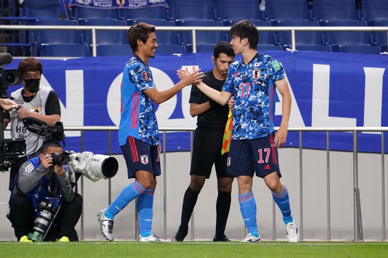 川崎F仕込みの攻撃スタイルでチームに貢献した守田と田中　©Getty Images