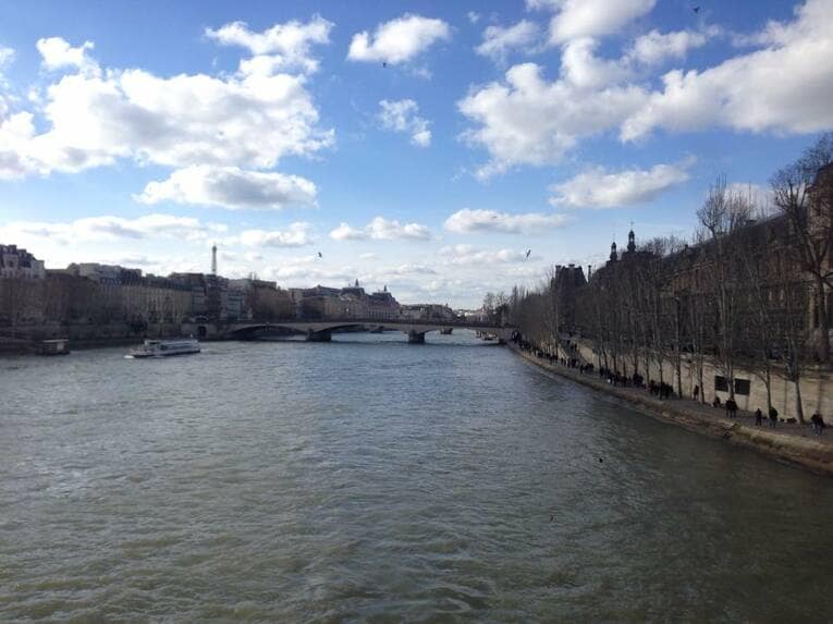 セーヌ川（2015年）　©Number Web