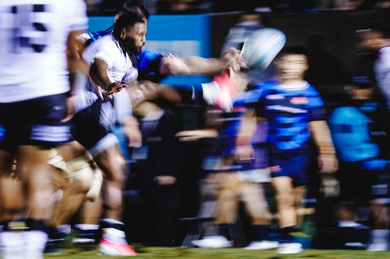 難敵フィジーを相手に劇的な逆転勝利を収めたフィジー戦　©Kiichi Matsumoto