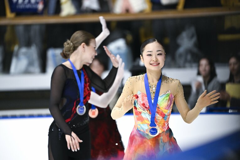 ロシア勢が復帰した木下グループ杯で優勝を飾った島田麻央　©️Asami Enomoto