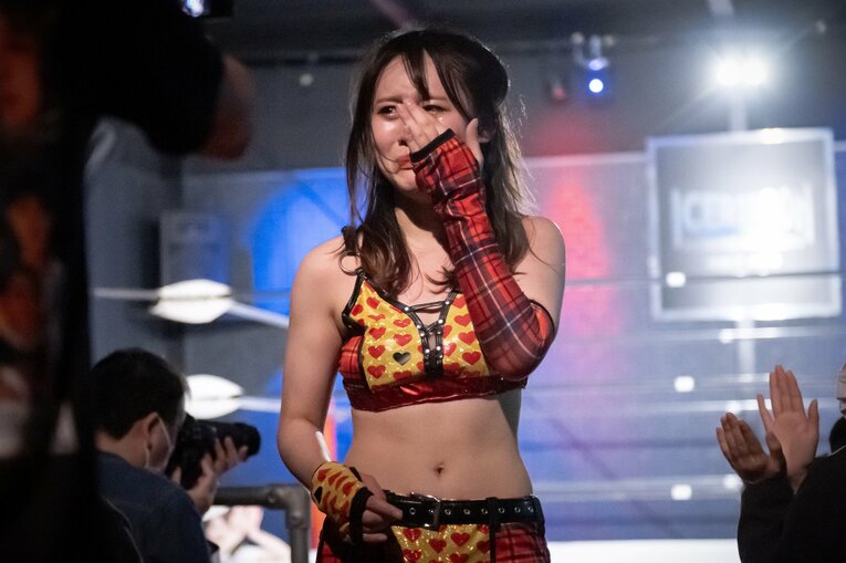 「ぶりっ子キャラだし、なにこの子って（笑）」慶應大、異例の“学生アイドルレスラー”はいかに生まれたか？ 無村架純が引退後に明かした本音(25)