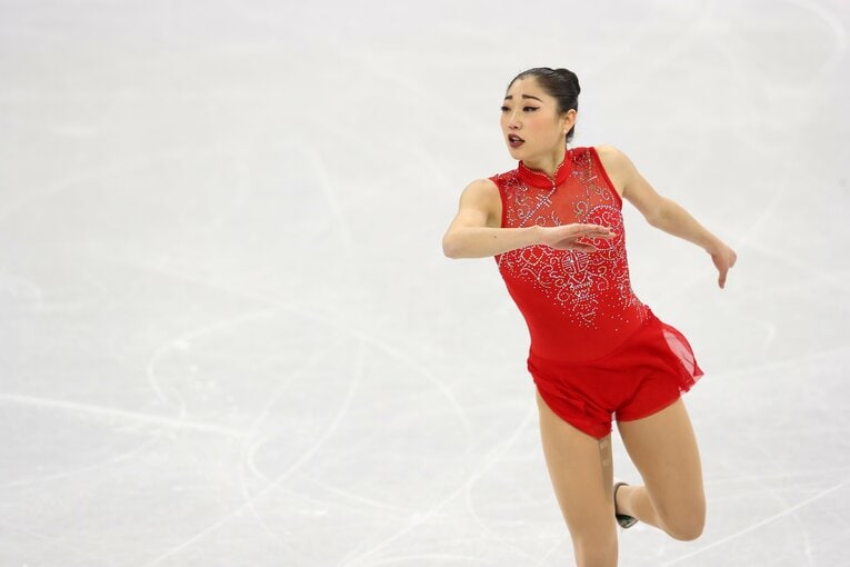 平昌五輪での長洲未来　©JMPA