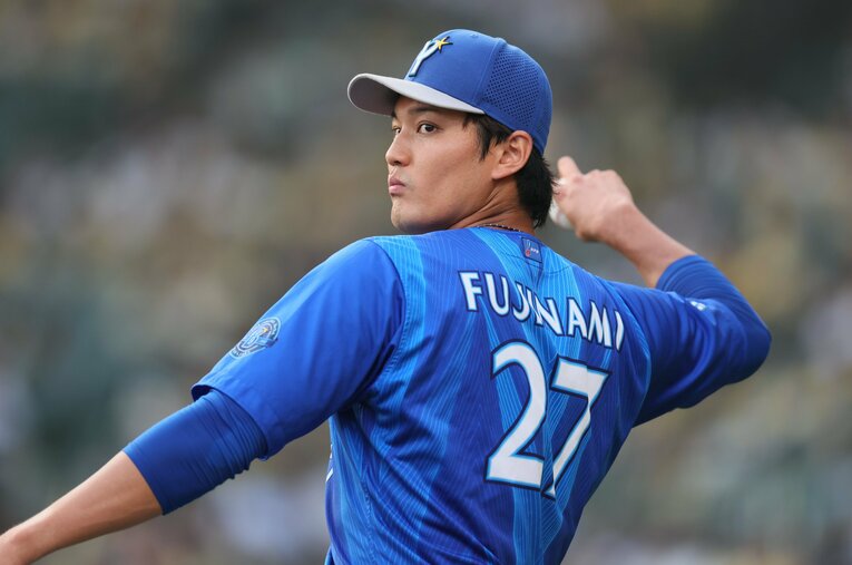 DeNAを戦力外になった藤浪晋太郎。甲子園での春夏連覇をはじめ、常に世代のトップを走り続けた選手でもある　©JIJI PRESS